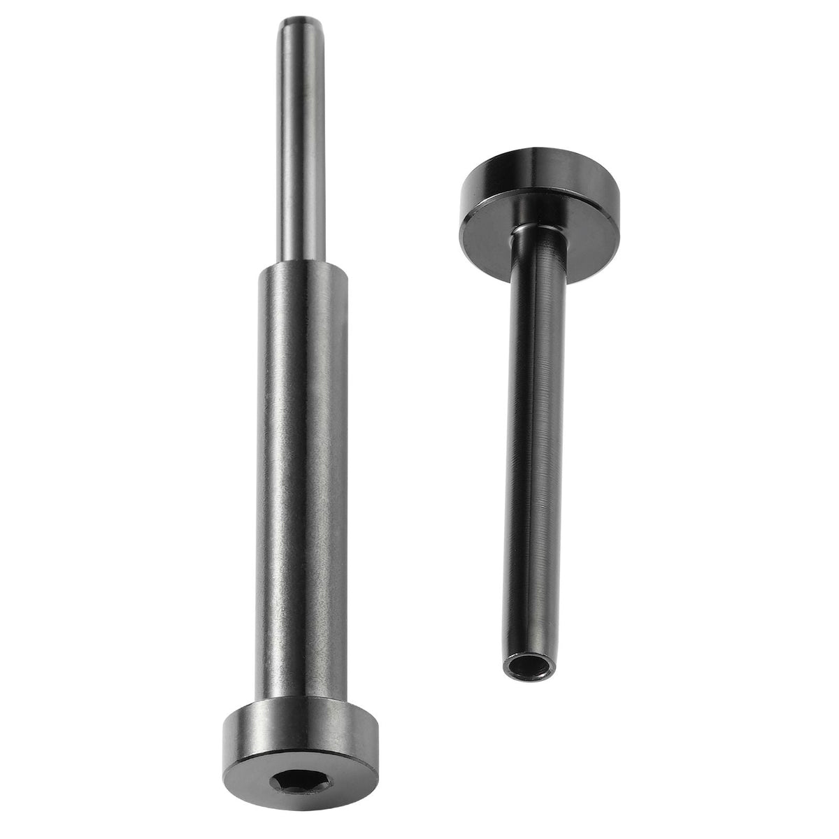 30 Pack Invisible Cable Railing kit, T316 Stainless Steel 1/8" Invisible Receiver and Swage Stud End for Cable Railing, Swage Tensioner 1/8" for Wood/Metal Post, Cable Railing Hardware, Black