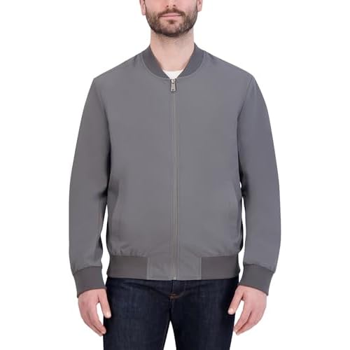 Cole Haan Mens Comfortable Casual Classic Soft Rain Coat