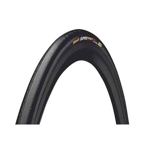 Continental Super Sport Plus Tire - 700 x 23, Clincher, Wire, Black, Plus Breaker