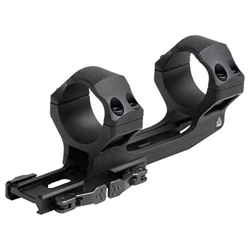 UTG ACCU-SYNC QR 34mm, X-High Pro, 70mm Offset Scope Mount, Black
