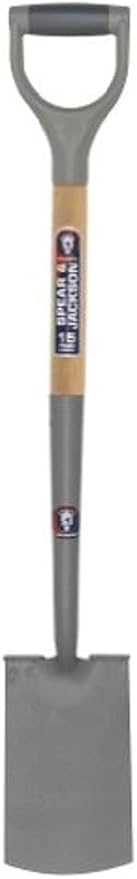 Spear & Jackson 1184NB Neverbend Carbon Steel Treaded Border Spade