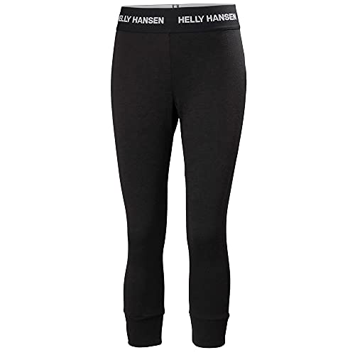 Helly-Hansen LIFA Merino Midweight 3/4 Pant Women's Baselayer for Outdoor Activities, Breathable & Thermoregulating