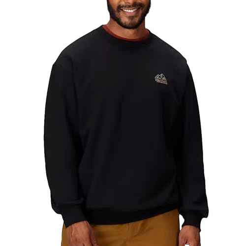 MARMOT Unisex Peaks Crew Sweatshirt, Black, X-Large