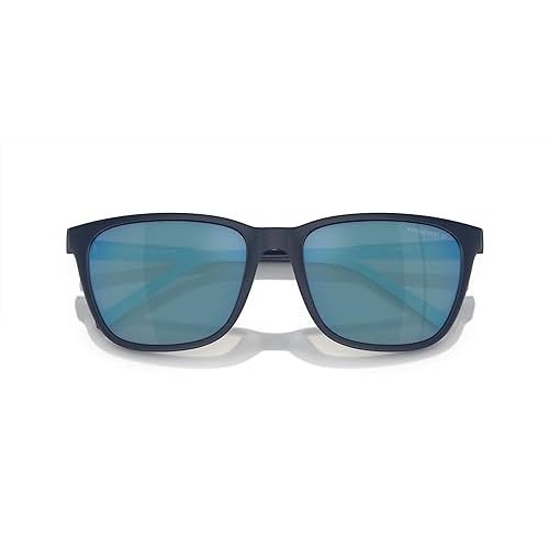 ARNETTE Man Sunglasses Matte Black Frame, Dark Grey Lenses, 57MM