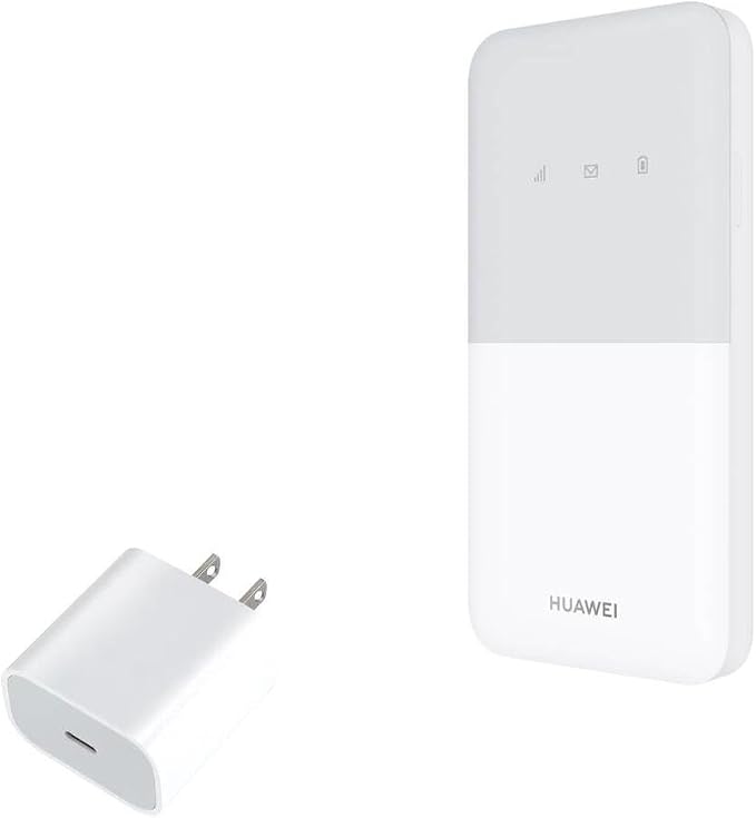 BoxWave Charger Compatible with Huawei 4G Mobile Wi-fi 5 - PD GAN miniCube (30W) 30W Tiny PD GAN Type-C Wall Charger - Winter White