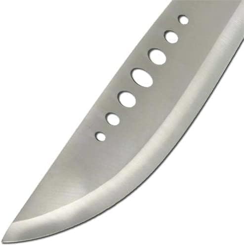 Snake Eye Machete with Heavy Duty Construction-Ergonomic Non-Slip Handle and Belt Sheath for Gardening, Land-Management, Bushcraft, Hunting and Outdoor