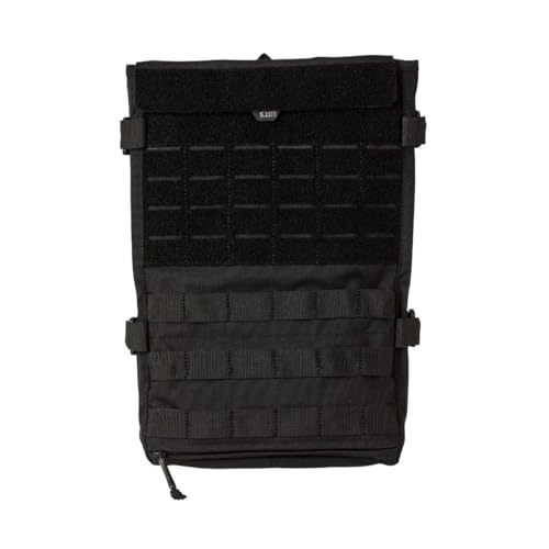 5.11 Tactical Water Hydration Carrier Pouch Backpack Attachment, PC Convertible, Black, Style 56665ABR