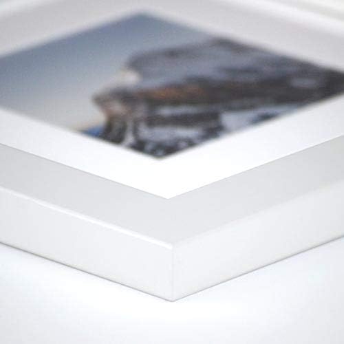 Frame It Easy 33 x 30 White Wood Frame (Derby)