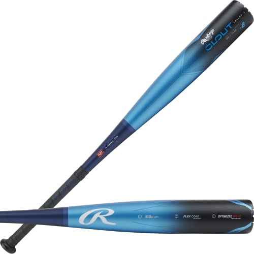 Rawlings | 2024 | Clout Baseball Bat | USSSA | -8 / -10 Drop | 2 3/4" Barrel | 1 Pc. Aluminum