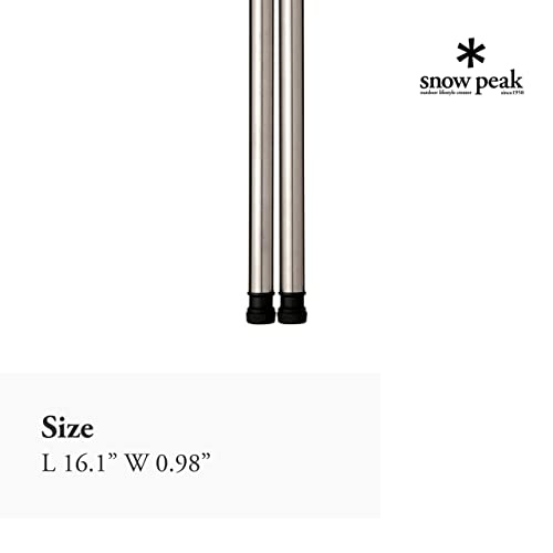 Snow Peak Iron Grill Table 400 Leg Set