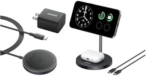 Anker MagSafe Charger Compatible with Anker MagGo 2-in-1 Charging Station