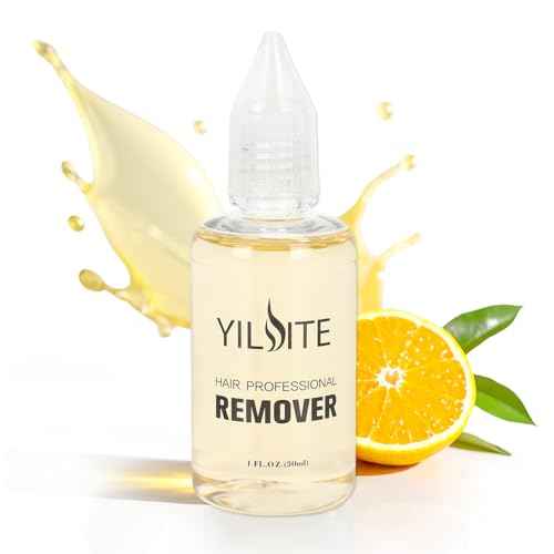YILITE Fast Acting Tape in Hair Extension Remover, Wig Glue Remover, Hair Extensions Adhesive Remover &Glue Remover - Quick Dissolve Formula, Safe Gentle - 30ml