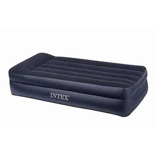 Intex 66707E Comfort Bed - Rising Comfort Twin Airbed with built-in Electric Pump