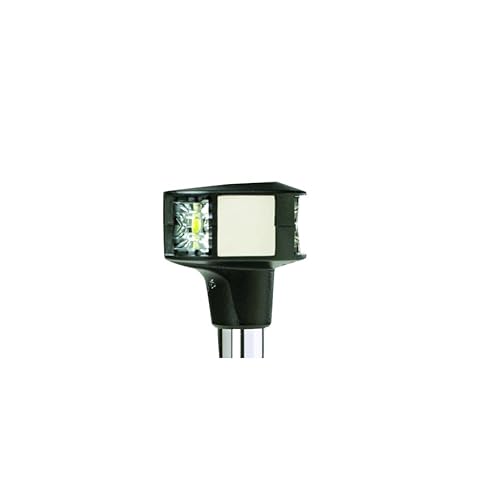 attwood 7812-S-7 Lightarmor Folding 12-Inch LED 3 Nautical Mile Masthead/Anchor Light, Silver