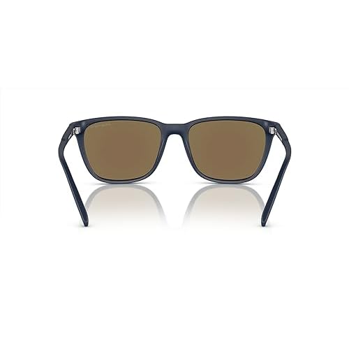 ARNETTE Man Sunglasses Matte Black Frame, Dark Grey Lenses, 57MM