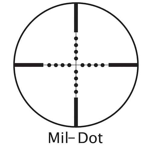 Varmint Crosshair Reticle Precision Riflescope with Adjustable Objective & Fully-Multi Coated Optics for Accurate Long-Range Shooting Hunting
