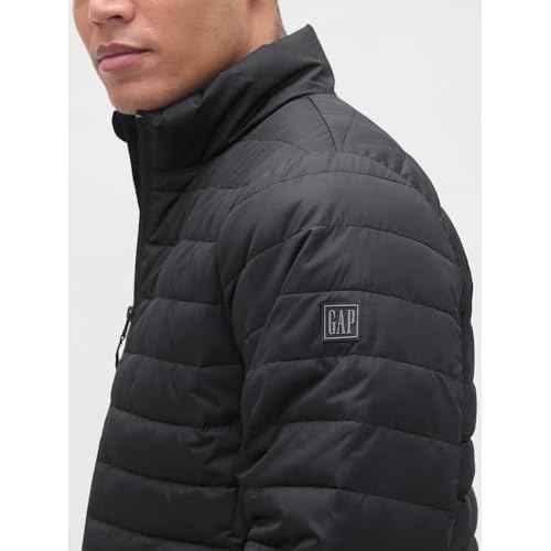GAP mens Logo Lightweight Puffer Jacket