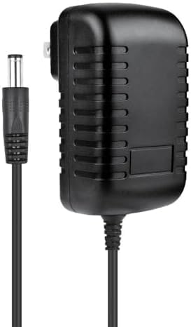9v 1a AC/DC Adapter for Vision Fitness E3200 E3200HRT R2200 R2200HRT Elliptical Compatible Parts 9V Power Cord