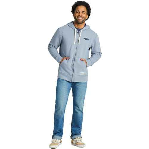 HUGO Men's Small Logo Long Sleeve Crew Neck Sweatshirt