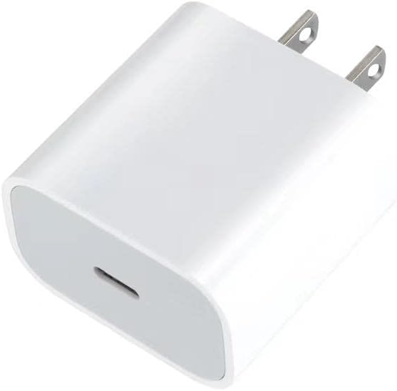 BoxWave Charger Compatible with Astell &amp Kern A&ampFutura SE180 - PD GAN miniCube (30W) 30W Tiny PD GAN Type-C Wall Charger - Winter White