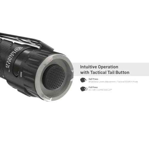 Nitecore EDC35 5000 Lumen LED USB-C Rechargeable Flood/spot Beam Tactical Flashlight, Battery, Paracord Lanyard with EdisonBright Accessory case