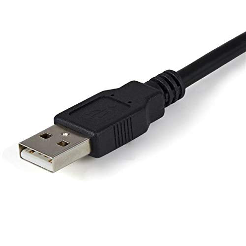 StarTech 6ft 2-Port FTDI USB to Serial RS232 Adapter TAA (ICUSB2322F) | Cable with COM Retention