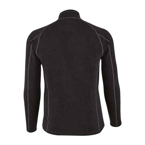Carhartt Mens Force Heavyweight Synthetic Wool-Blend Fleece Base Layer Quarter-Zip Top