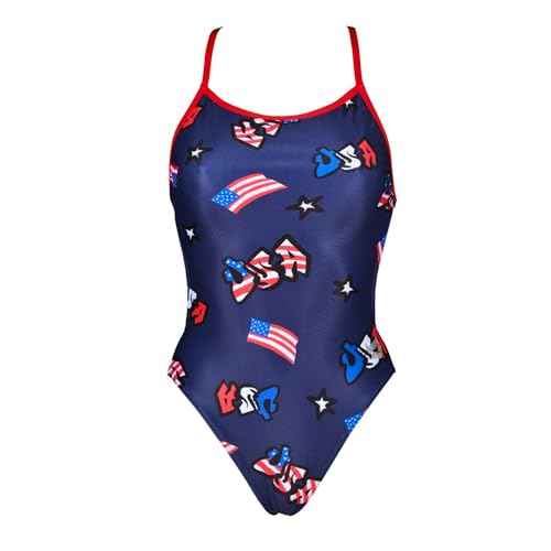 ARENA Women's Vivid Booster Back MaxLife One Piece Swimsuit
