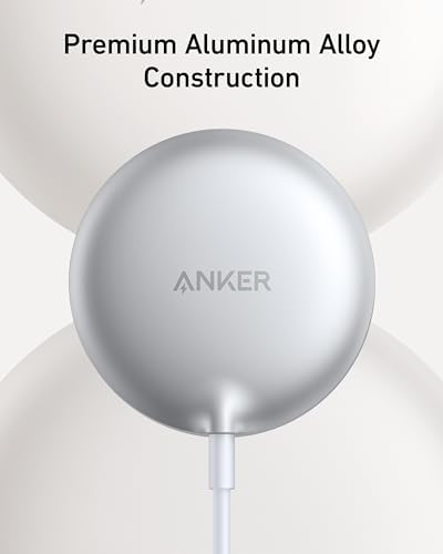 Anker MagSafe Charger Pad Compatible MagGo iPhone 16 Wireless Charging Pad &amp Prime 3-in-1 Charging Station Qi2.2-Certified 25W Wireless Charger Dock Stand