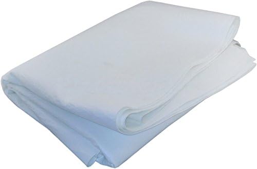 Duda Energy sheets:10u 1 yd. x 72" Singed Polyester Felt Filter Media Fabric