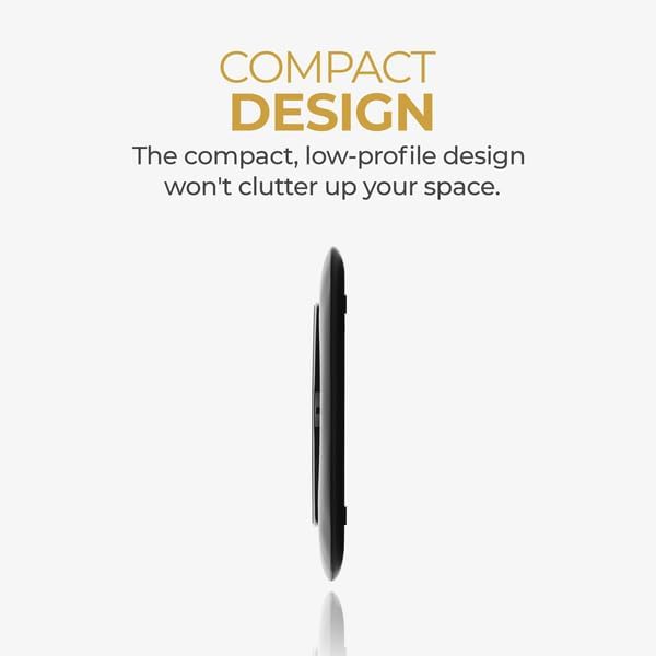 Halo Wireless Charging Pad - Black