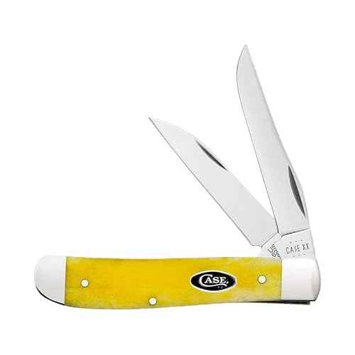 Case Cutlery CA20031: Mini Trapper Yellow Bone