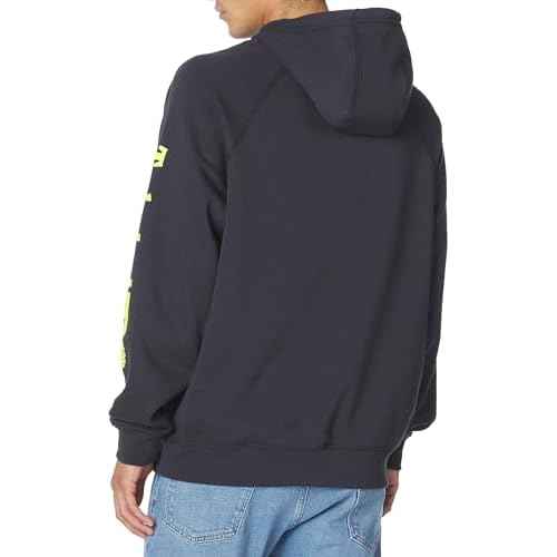 Timberland PRO Men's Hood Honcho Sport Pullover Hooded Sweatshirt, Dark Navy/PRO Yellow, 2X-Large Tall