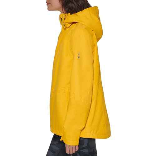 BASS OUTDOOR womens Packable Hooded Water Resistant Jacket