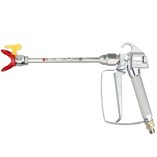 RLECS High Pressure Airless Sprayer Accessories Gun Extension with Nozzle Holder 12 Inch Space Aluminium Universal Replacement Tool
