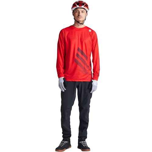 Troy Lee Designs - Skyline LS Jersey; SRAM Eagle ONE Fiery RED XL