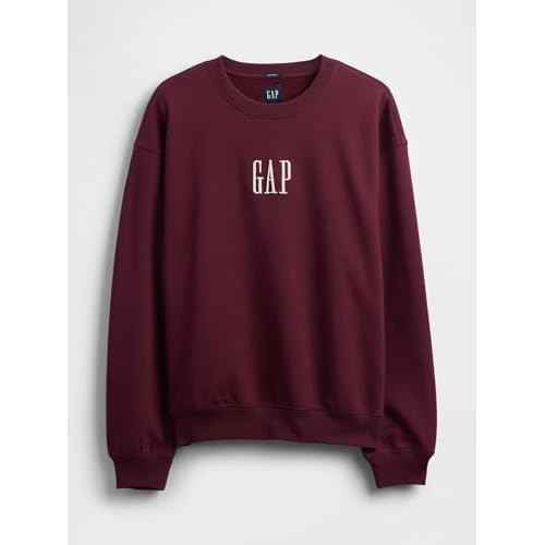 GAP Men's Logo Crewneck Fleece Sweatshirt