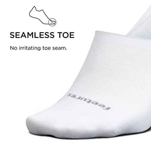 Feetures Elite Ultra Light Invisible Socks - Anti-Slip Sport Sock Liner with Targeted Compression