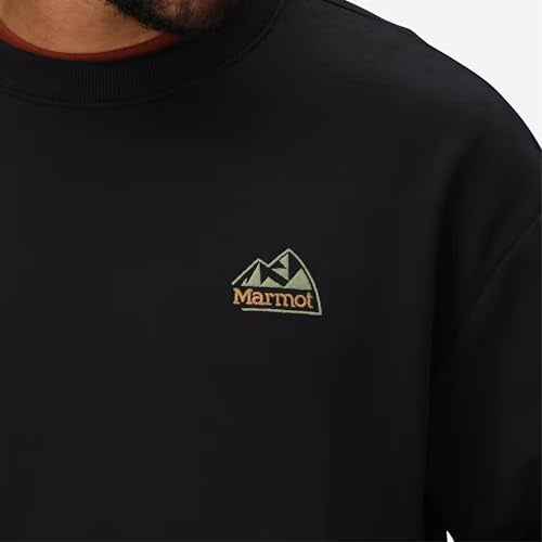 MARMOT unisex-adult Unisex Peaks Crew Sweatshirt