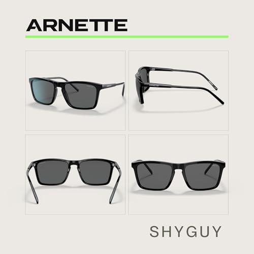 ARNETTE Shyguy AN4283 Square Sunglasses for Men for Women +BUNDLE with ACCESSORY EYEWEAR KIT