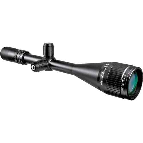 Varmint Crosshair Reticle Precision Riflescope with Adjustable Objective & Fully-Multi Coated Optics for Accurate Long-Range Shooting Hunting