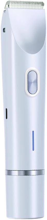 Bikini Trimmer for Women 2 in 1 Dual Head - IPX7 Waterproof Painless Electric Razors for Beauty, Pubic Hair, Face, Legs & Underarms– Portable Cordless Shaver with Fast Charging, Easy Cleaning (Blue)