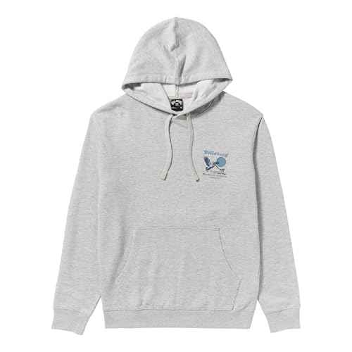 Billabong Men's Logo Pullover Hooded Fleece Sweatshirt