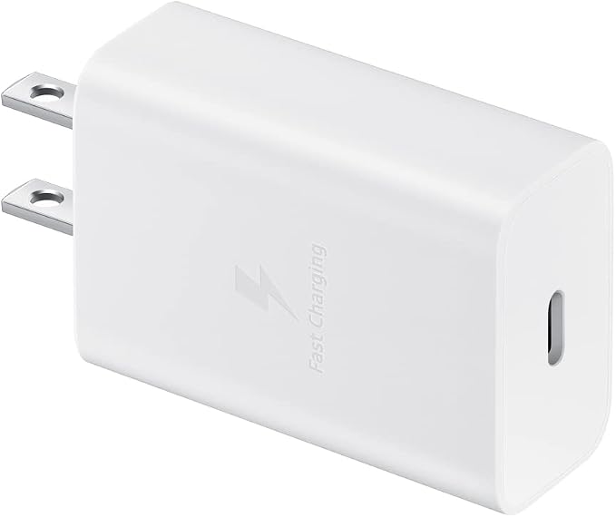 Samsung 15W USB-C Wall Chargers (White and Black)