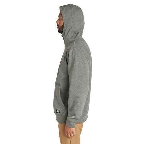 Timberland PRO Men's Hood Honcho HD Pullover Hooded Sweatshirt, Dark Charcoal Heather, Medium