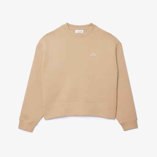 Lacoste womens Back Print Oversized Sweatshirt