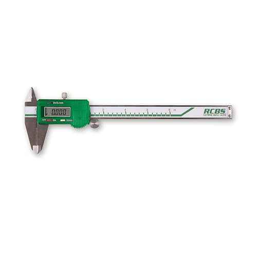 RCBS Electronic Digital Calipers 0"-6", Precision Digital Calipers for Accurate Case and Cartridge Measurement