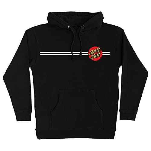 SANTA CRUZ Men's Pullover Hooded Sweatshirt Classic Dot Skate Sweatshirt
