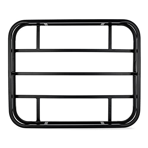 Camco Eaz-Lift RV Bumper Mounted Cargo Carrier - Perfect for Carrying Cargo on The Back of Your RV - Fits 4-inch and 4-1/2-inch Bumpers - Mounting Hardware Included (48470), Black