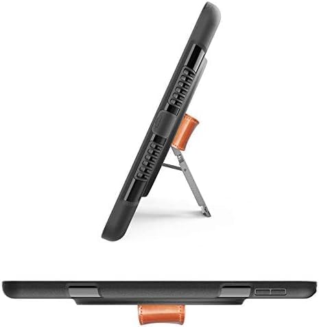 New Trent Original Rugged Case for iPad 11 (A16) 11-inch (2025) &amp iPad 10th Gen 10.9-inch (2022) | 360° Rotating Kickstand Genuine Leather Hand Strap Built-in Screen Protector Heavy-Duty Protec